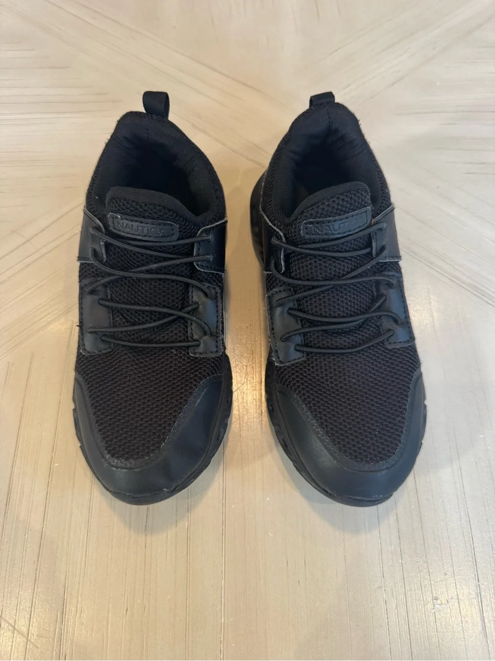 Nautica Meridian 2-Y Kids’ Sneakers – Black – Size 1Y